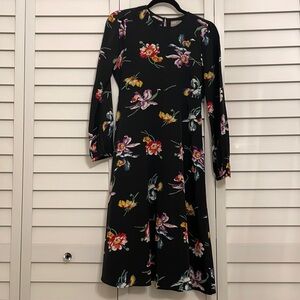 Asos midi floral dress